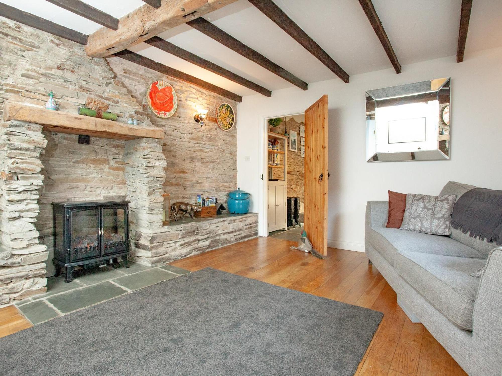 Mews Cottage Tintagel Exterior foto